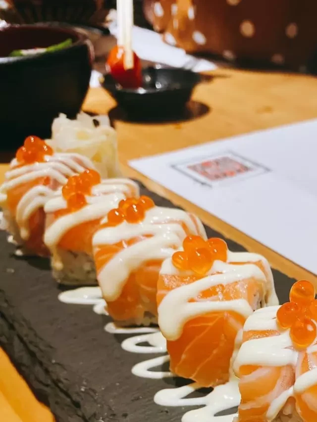   Cơm cuộn Sushi Aburi - Sự kết hợp hài hòa giữa truyền thống và sáng tạo