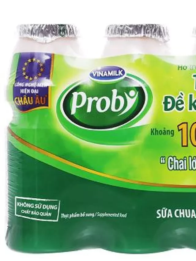   Sữa chua Probi: Tác dụng, liệu trình và giá cả