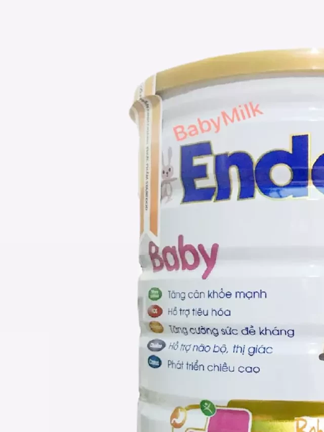   Sữa Endolac Baby - Hàng Việt được mẹ tin dùng