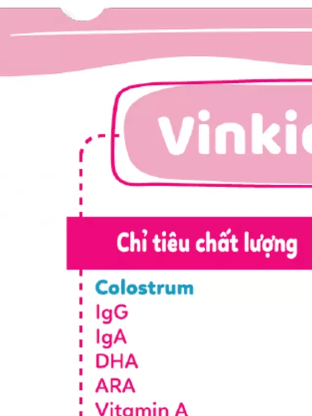   Sữa Non Vinkids Số 1 Baby - Bảo Vệ Hệ Miễn Dịch và Tiêu Hóa Khỏe Mạnh