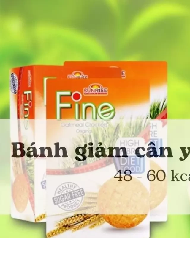   Top 15 Loại Bánh Giảm Cân Cho Người Ăn Kiêng Tốt Nhất 2023