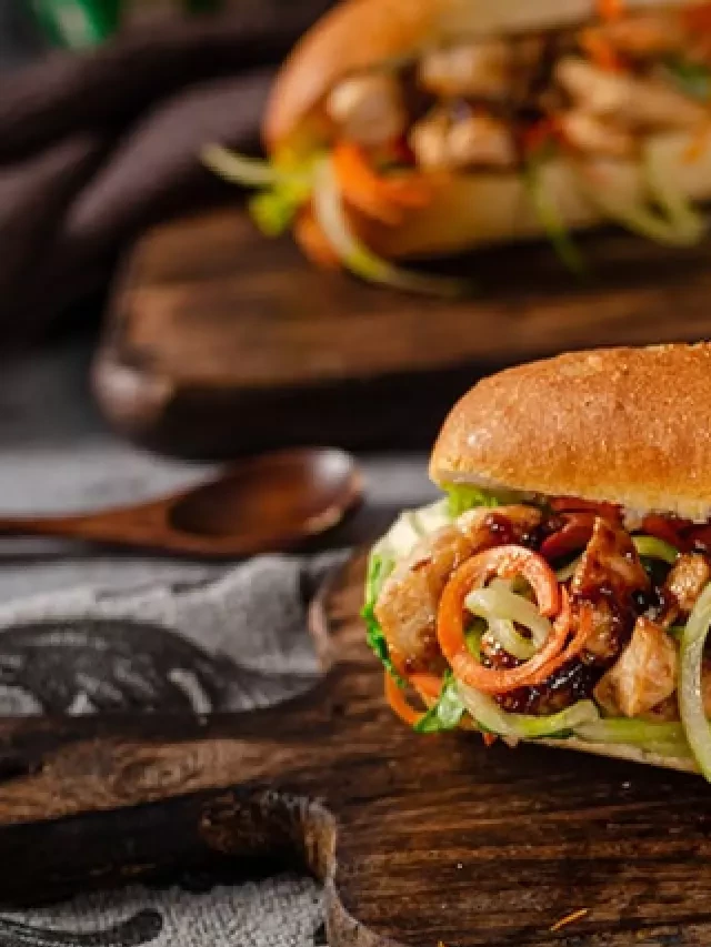   Bánh mì thịt - Món ăn nhưng không phải lo tăng cân