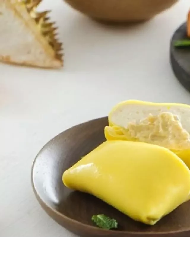   Bánh crepe sầu riêng: Món ngọt hấp dẫn và lượng calo không thể bỏ qua