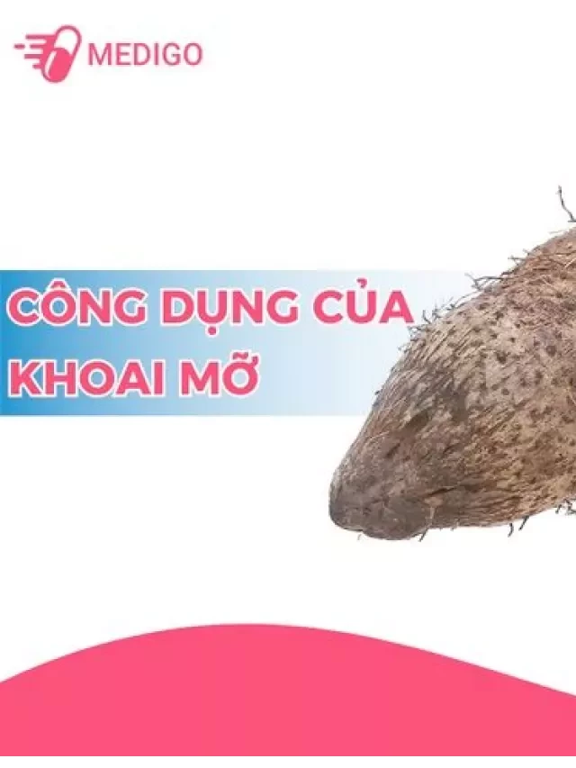   Khoai mỡ: Tìm hiểu về loại khoai độc đáo này và lợi ích cho sức khỏe