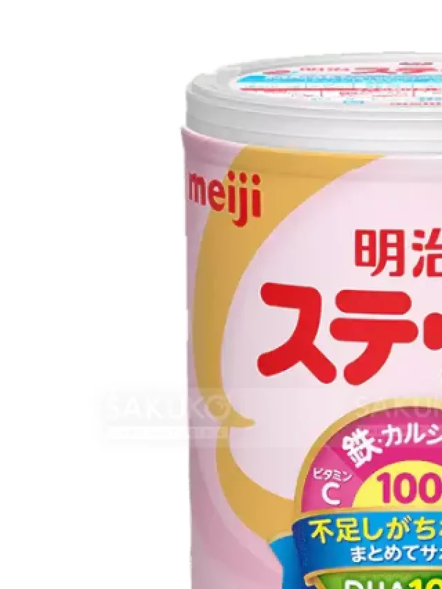   Sữa Meiji 1-3 tuổi: Phát triển toàn diện với dưỡng chất cân bằng