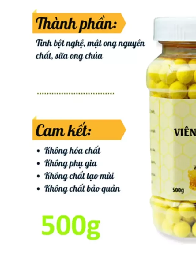   Review 2 viên nghệ sữa ong chúa được yêu thích nhất hiện nay