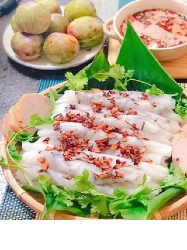   Thành phần dinh dưỡng Bánh cuốn? Chứa bao nhiêu Calo?