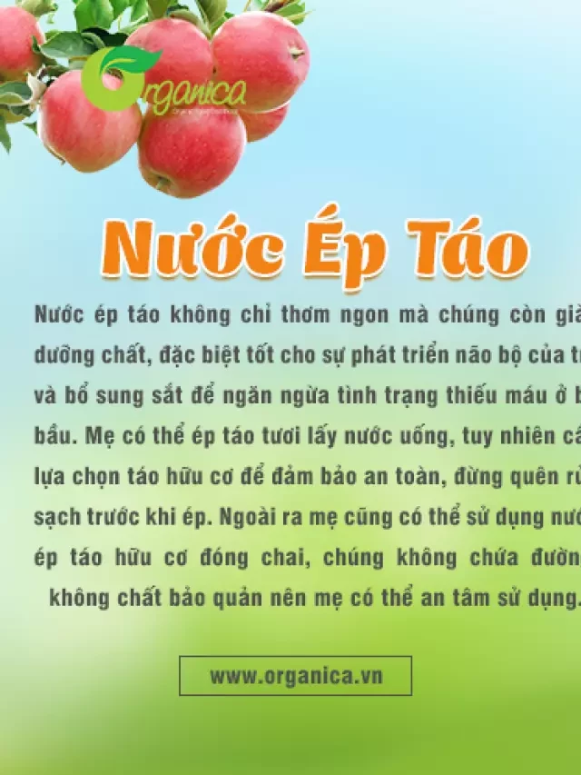   9 Loại Nước Ép Trái Cây Tốt Cho Bà Bầu Và Thai Nhi, Mẹ Đừng Bỏ Lỡ