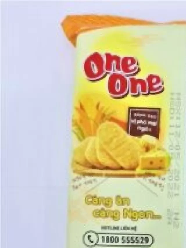   Bánh Gạo One One vị phô mai ngô gold gói 118g