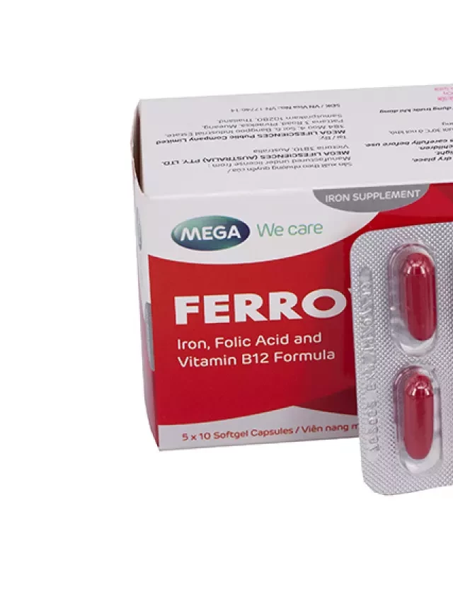   Ferrovit: Bổ sung sắt và axit folic cho sức khỏe chị em