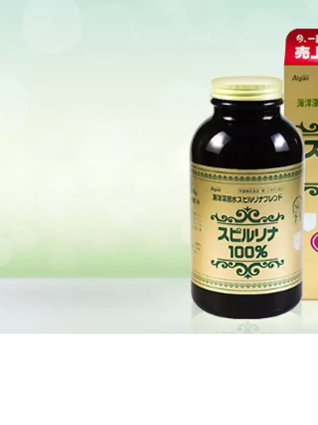   Tảo xoắn SPIRULINA 2200 viên - Thực phẩm dinh dưỡng hàng đầu từ Nhật Bản