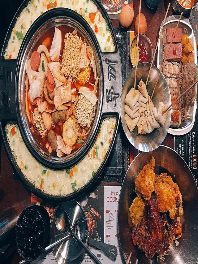   Những nhà hàng Buffet Tokbokki nổi tiếng