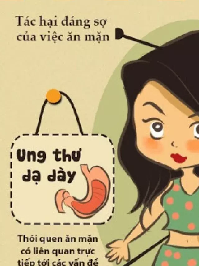   Tác hại của việc ăn mặn: Bạn đã biết?