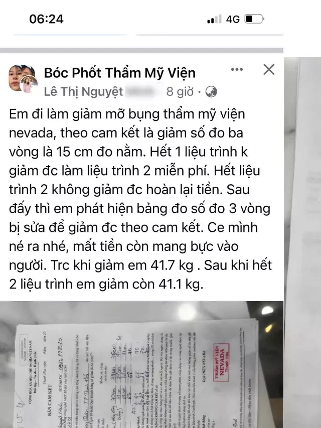   Thẩm mỹ viện Quốc tế Nevada: Công nghệ giảm béo 40kg, liệu có đáng tin cậy?