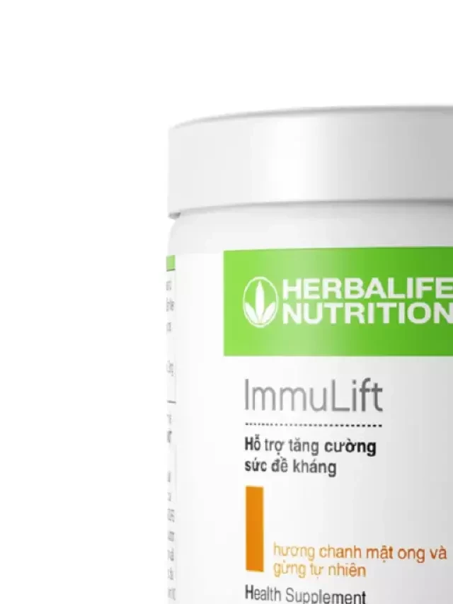   Bột uống hỗ trợ tăng sức đề kháng Herbalife Nutrition ImmuLift: Đánh thức năng lượng và sức đề kháng hàng ngày