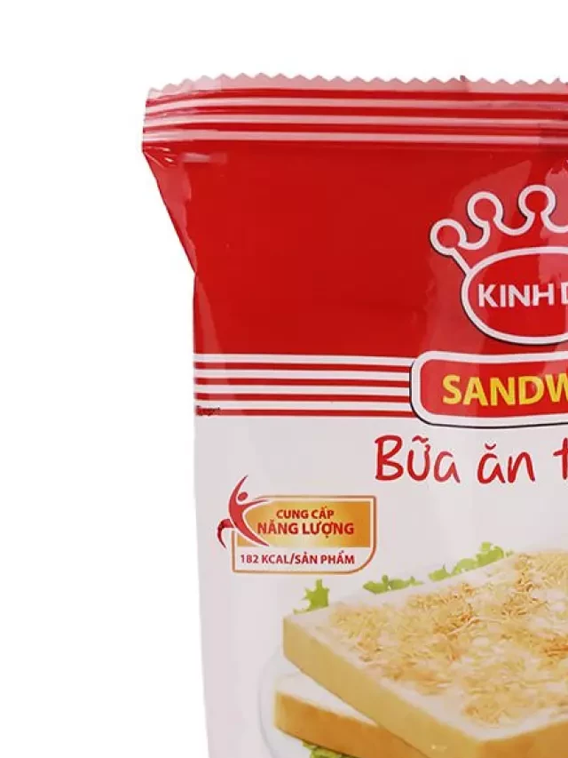   Sandwich chà bông Kinh Đô: Món ăn dinh dưỡng hấp dẫn cho bữa sáng