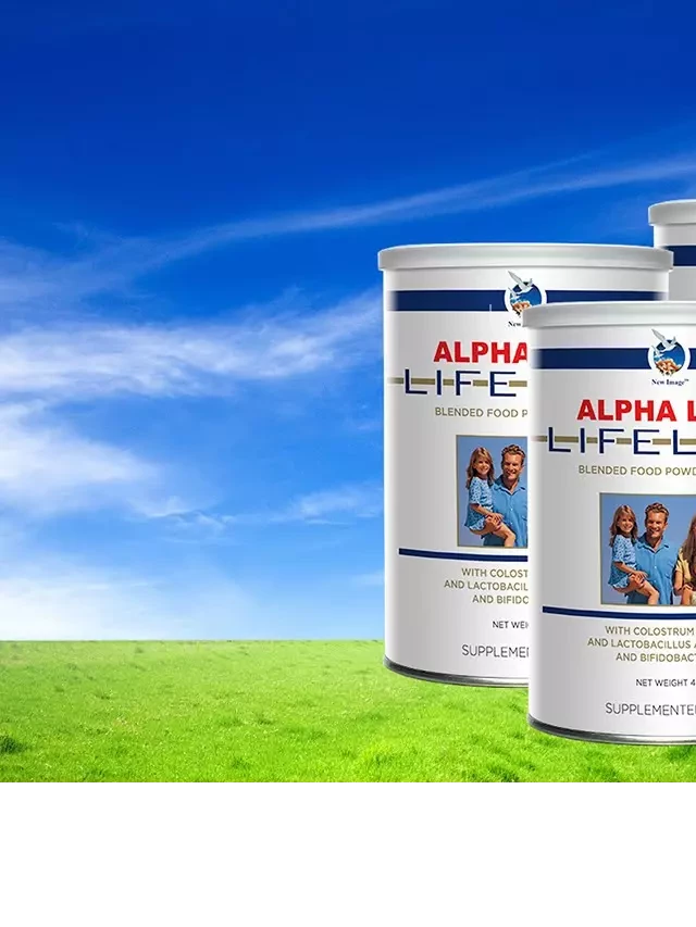   Sữa non Alpha Lipid Lifeline 450g - New Zealand: Sức khỏe và sự phục hồi