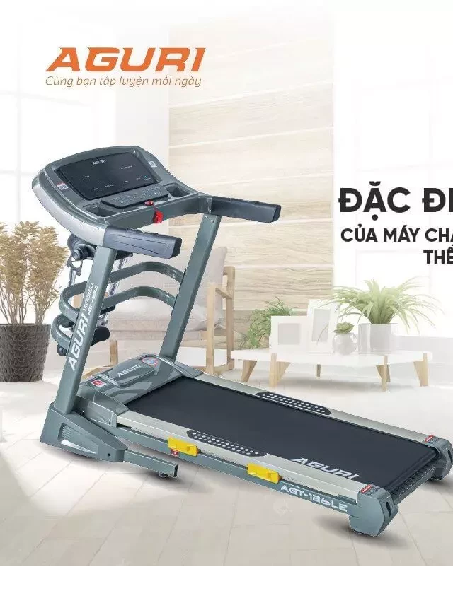   Máy chạy bộ AGT-126LE - Mang phòng gym về gia đình!