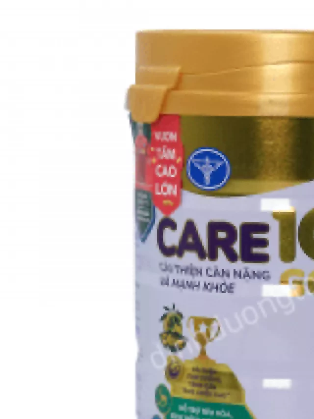   Sữa Care 100 GOLD (400g/900g) – Giải quyết Suy dinh dưỡng và Thấp còi ở trẻ 1 – 10 tuổi