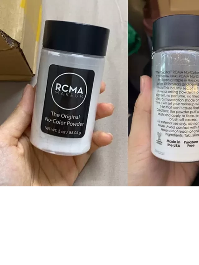   Review phấn phủ RCMA No-Color: Bản dupe của Laura Mercier?