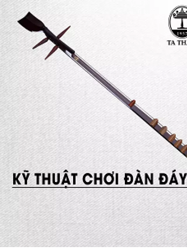   Cấu tạo và kỹ thuật chơi đàn Đáy