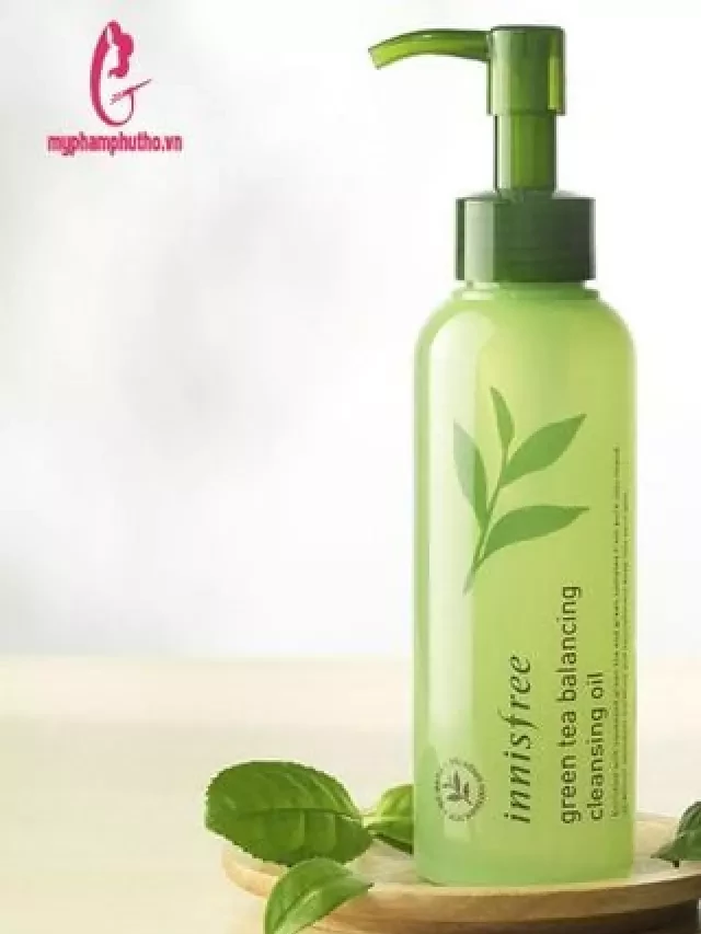   Dầu Tẩy Trang Innisfree Green Tea Balancing Cleansing Oil: Làm Sạch Hiệu Quả Cho Làn Da Tươi Mới