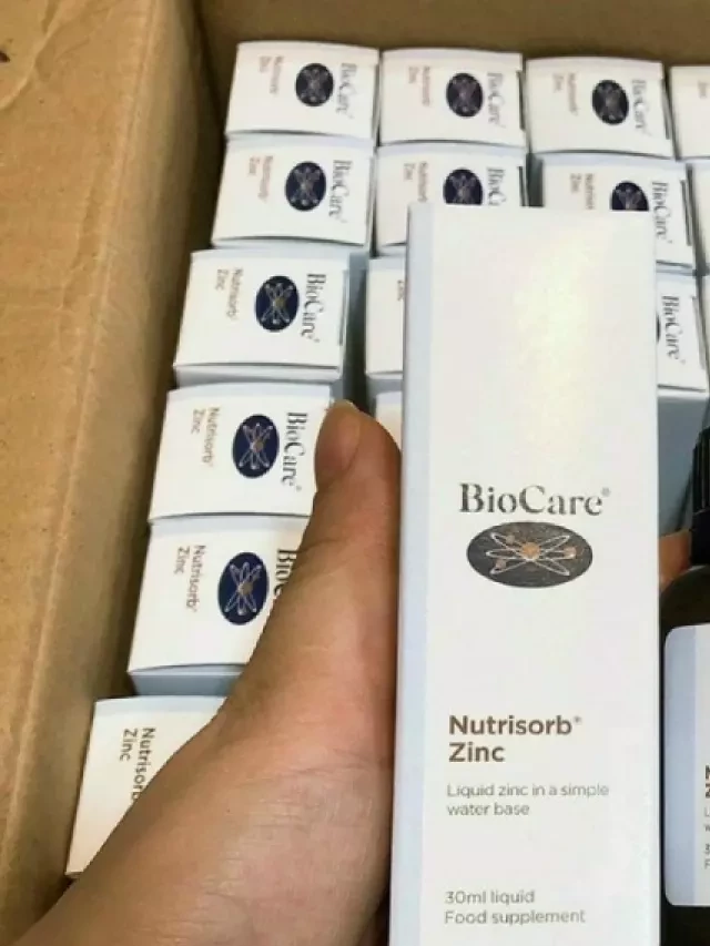   Kẽm dạng nước BioCare ZinC: Bổ sung kẽm cho sự phát triển toàn diện của trẻ nhỏ