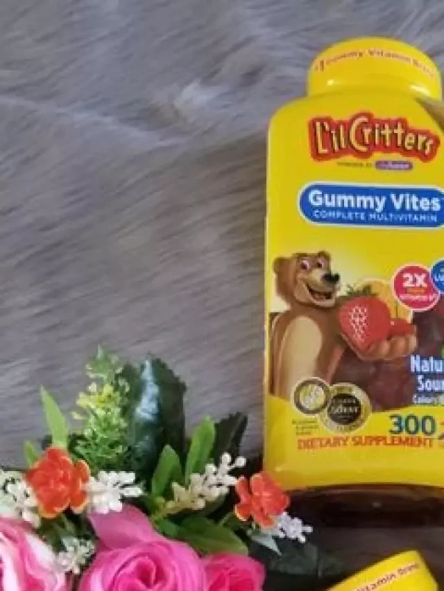   Kẹo dẻo gấu gummy vites: Bổ sung vitamin cho trẻ biếng ăn của L'il Critters Mỹ