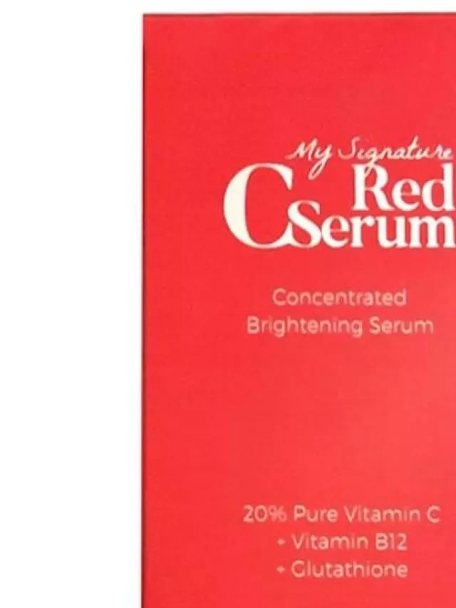   Review chi tiết về serum Red C nổi đình đám của TIA’M