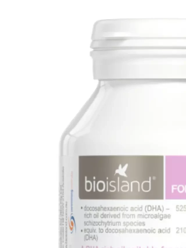   Vitamin Cho Mẹ Bầu Bio Island DHA, 60 Viên