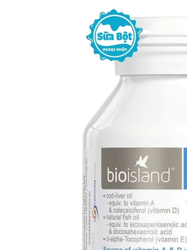   Dầu gan cá tuyết Bio Island Cod Liver Fish Oil 90 viên