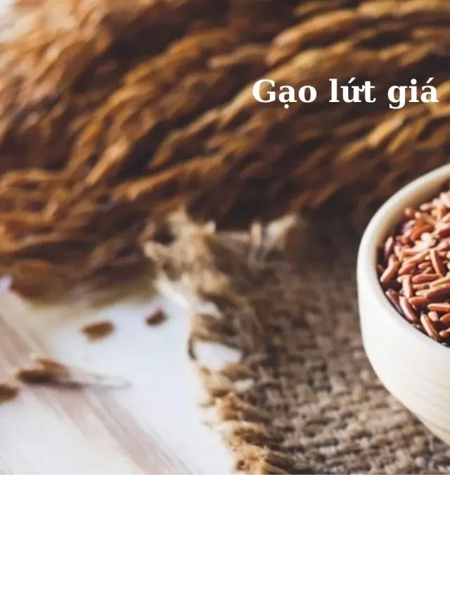   Gạo lứt: Giá cả và địa chỉ mua hàng uy tín