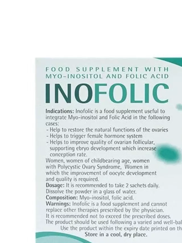   Inofolic - Hỗ Trợ Điều Trị Buồng Trứng Đa Nang