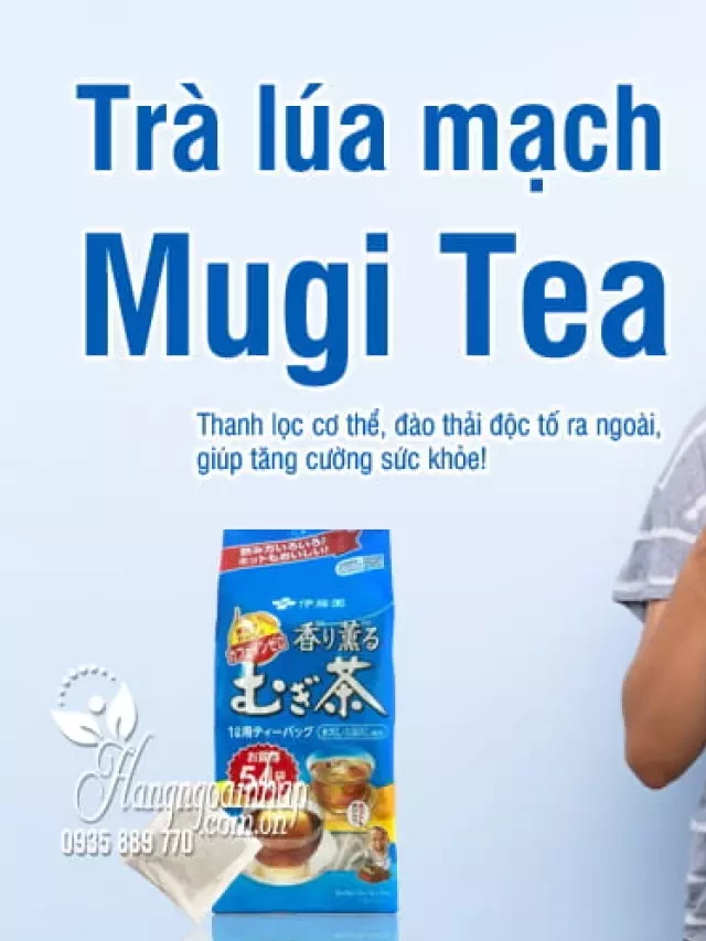   Trà lúa mạch Mugi Tea Nhật Bản 54 gói - Lựa chọn tuyệt vời cho sức khỏe mọi lứa tuổi