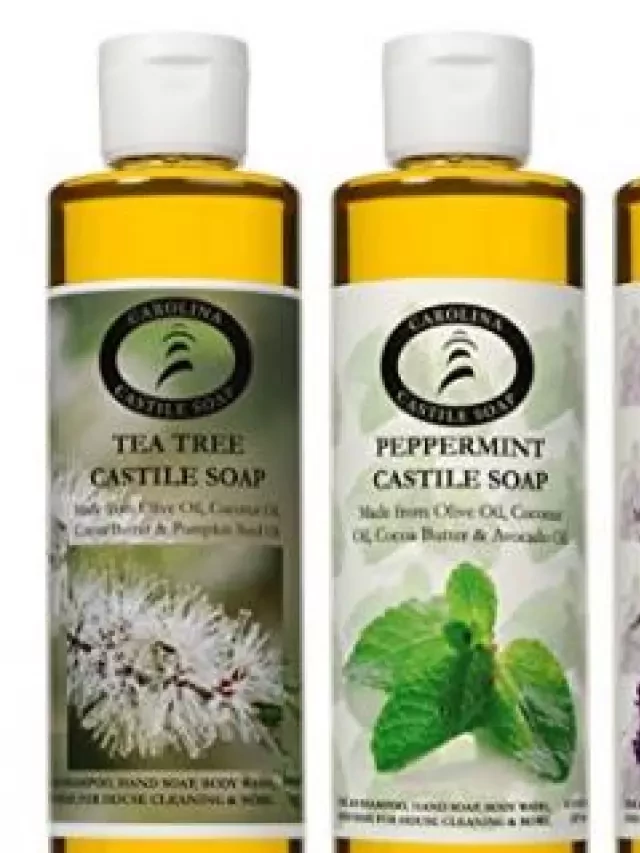   XÀ PHÒNG THỰC VẬT DẠNG LỎNG (98% ORGANIC CASTILE SOAP)