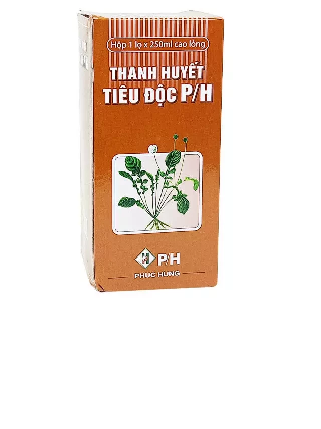   Thuốc Thanh huyết tiêu độc P/H - Giải độc gan, làm sạch cơ thể