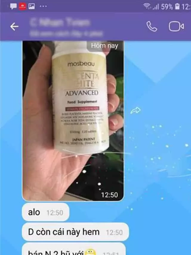   Viên uống trắng da trị nám Mosbeau Placenta White Advanced - Hô biến làn da sáng đẹp mịn màng