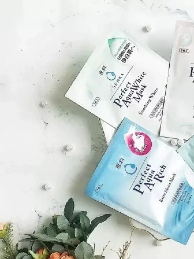   Đánh giá về 4 dòng mặt nạ giấy Senka Perfect Aqua