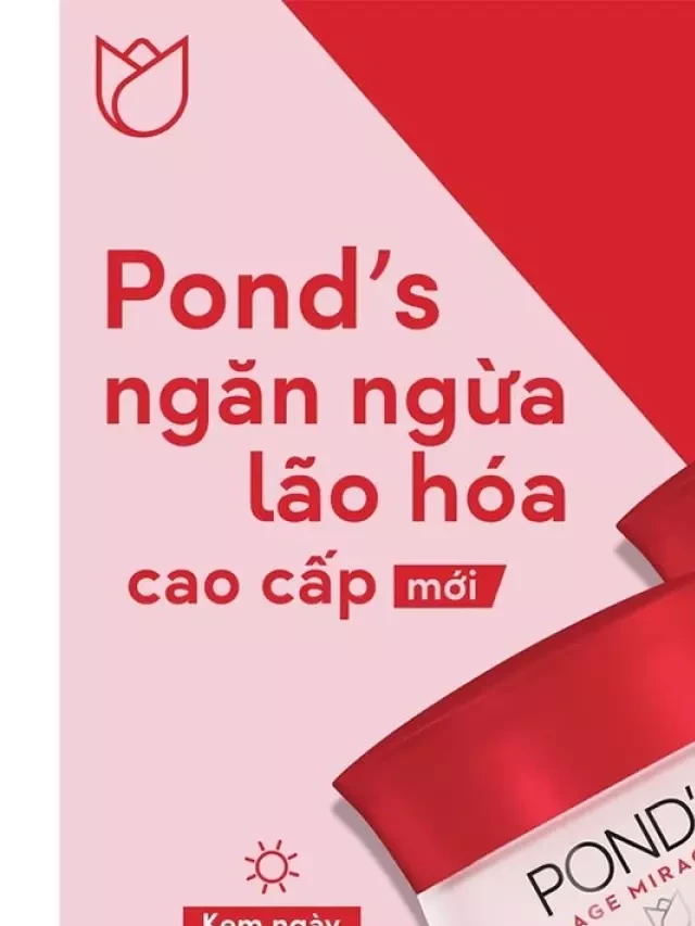   Kem Dưỡng Da Pond's Ban Đêm Chống Lão Hoá: Giữ Tuổi Xuân Cho Làn Da