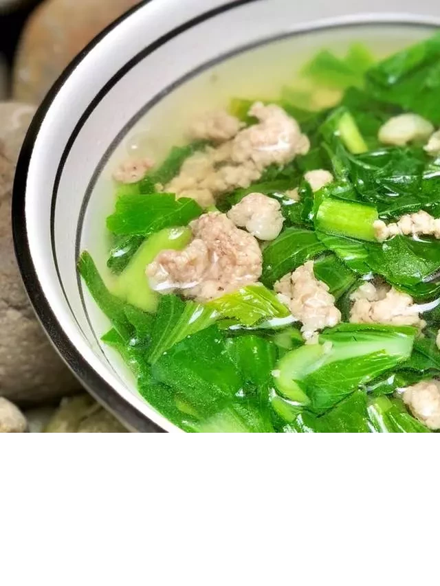   Nấu canh rau cải - Công thức nấu canh ngon miệng, cực đơn giản