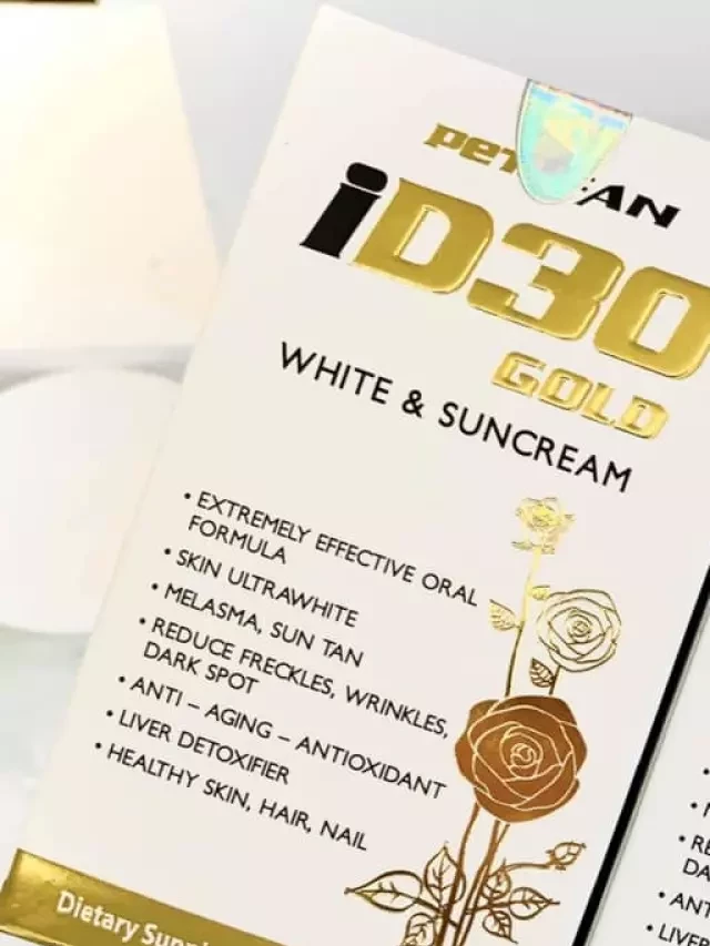   Viên uống chống nắng ID30 Gold White &amp; Suncream có tốt không? Lưu ý khi dùng