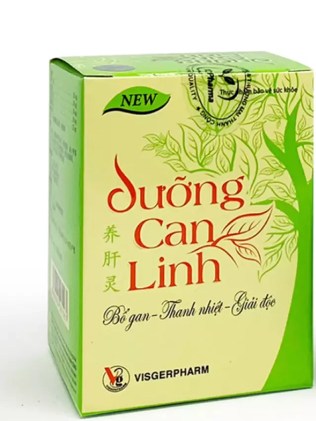   Yêu thích Dưỡng Can Linh: Bổ gan, thanh nhiệt, giải độc