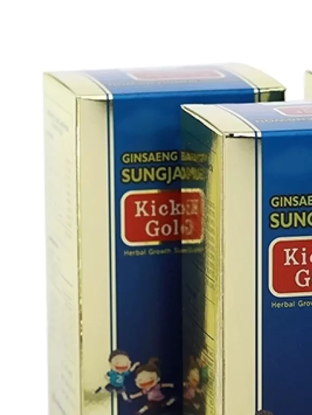   Kicker Gold - Sản phẩm số 1 giúp phát triển chiều cao lý tưởng cho trẻ của Hàn Quốc