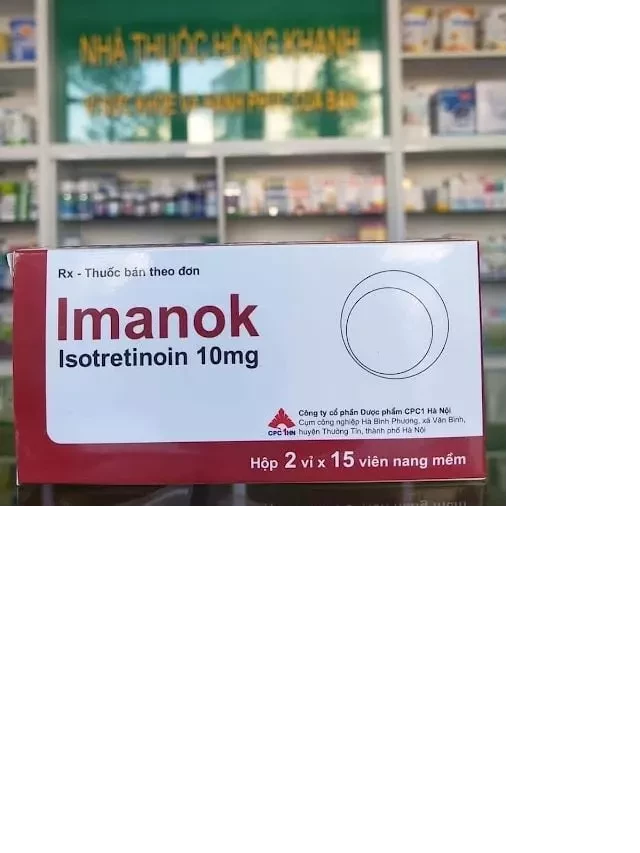   Thuốc Trị mụn Imanok 10mg: Giải pháp hiệu quả cho làn da mụn