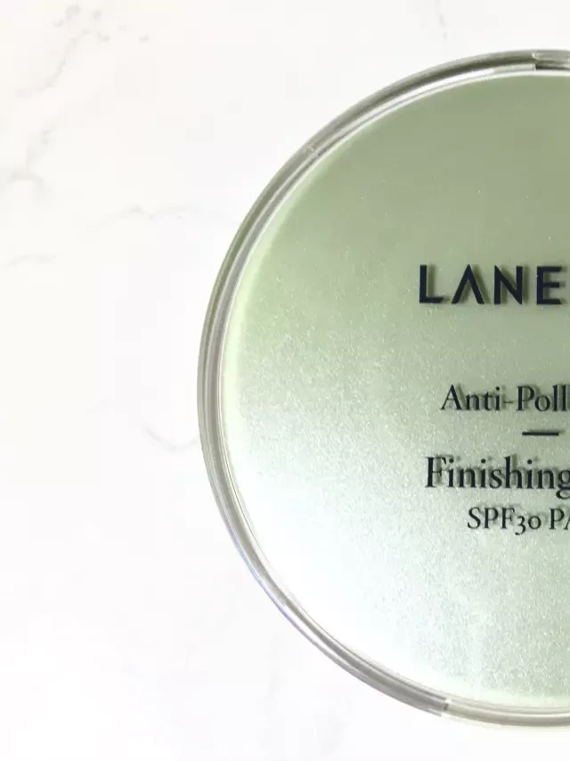   Green Face Powder? Laneige Anti-Pollution Finishing Pact Review