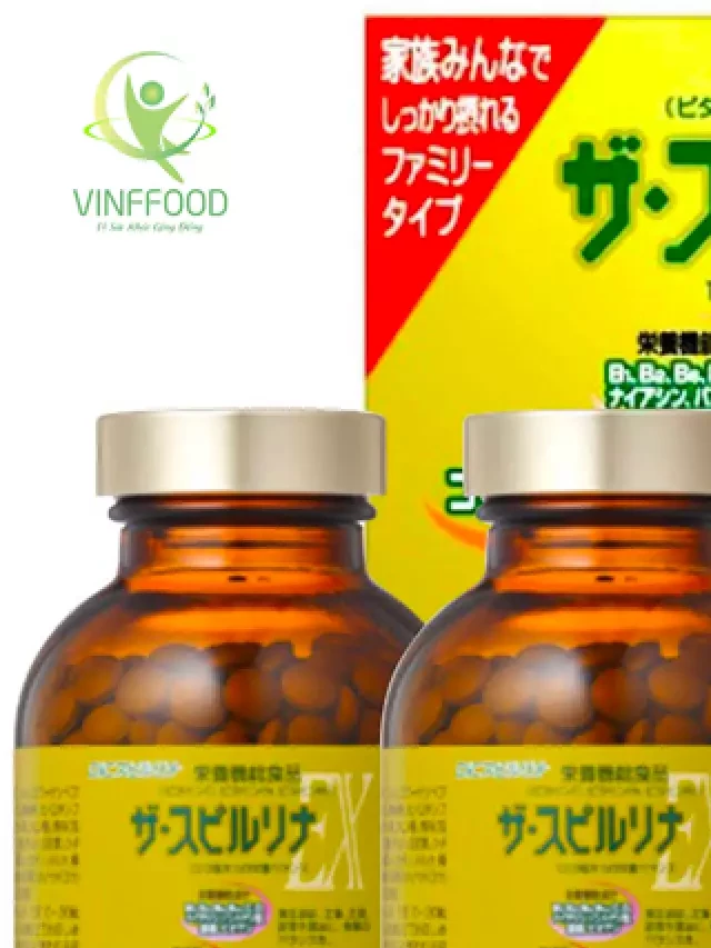   Tảo vàng Spirulina EX Nhật Bản - Sức khoẻ và sắc đẹp hoàn hảo