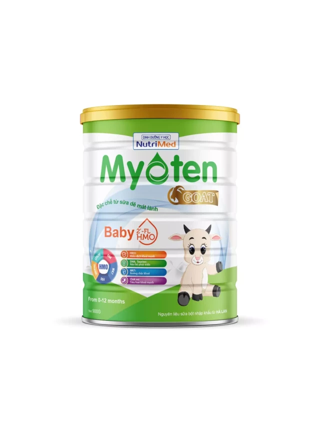   Sữa Dinh Dưỡng Myoten Goat Baby: Lựa Chọn Hoàn Hảo Cho Sức Khỏe Trẻ Nhỏ